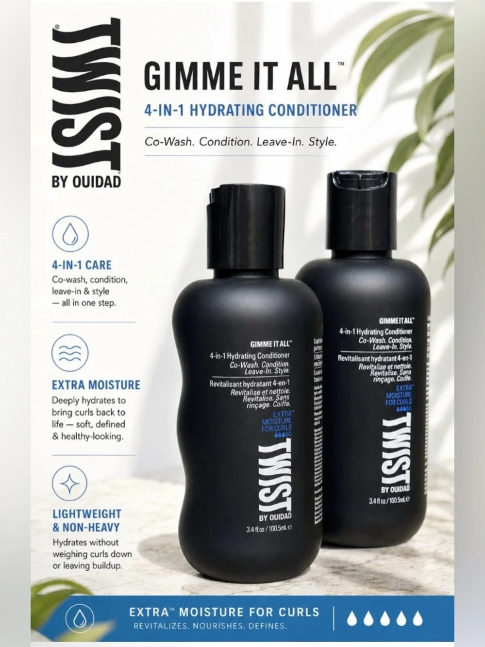 Twist ‘Gimme It All’ 4-in-1 Hydrating Conditioner 3.4oz Bottle